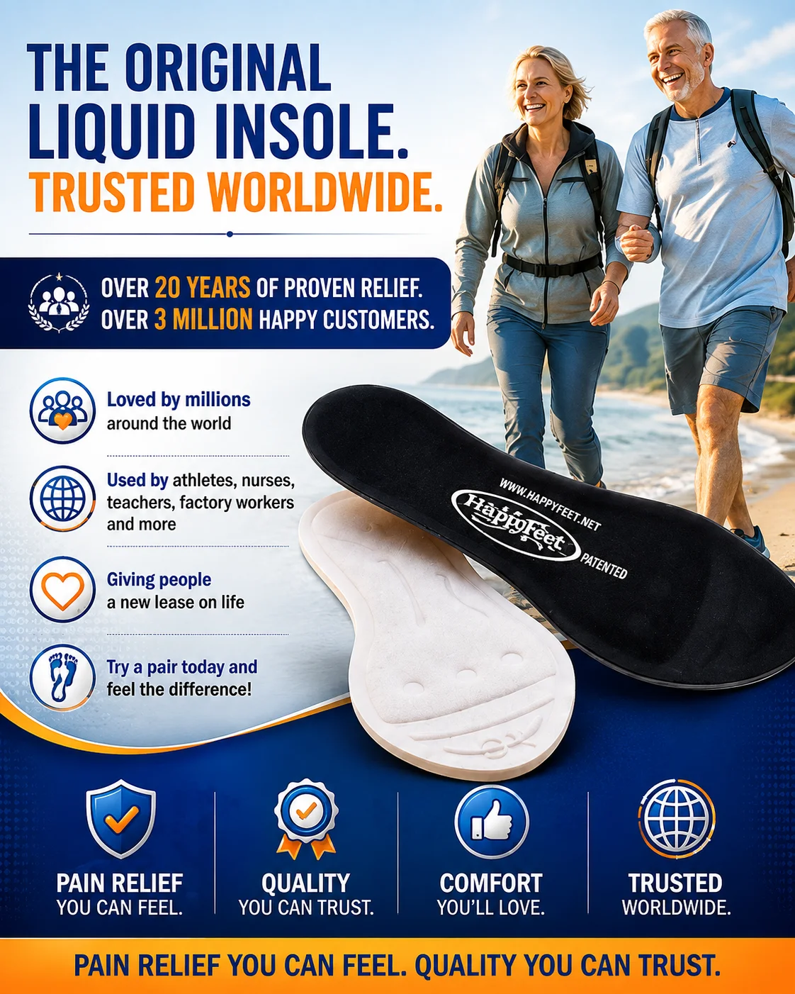 happy feet orthotics