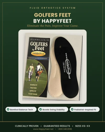 Happy Feet Golfers Feet Insoles