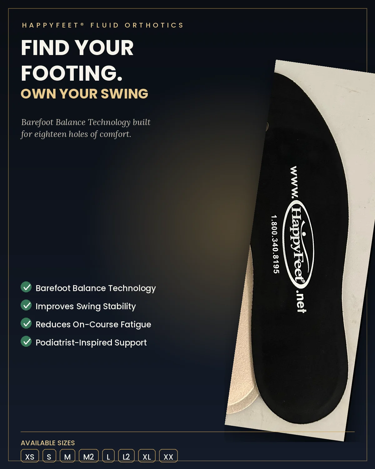 Golfers Feet Insoles