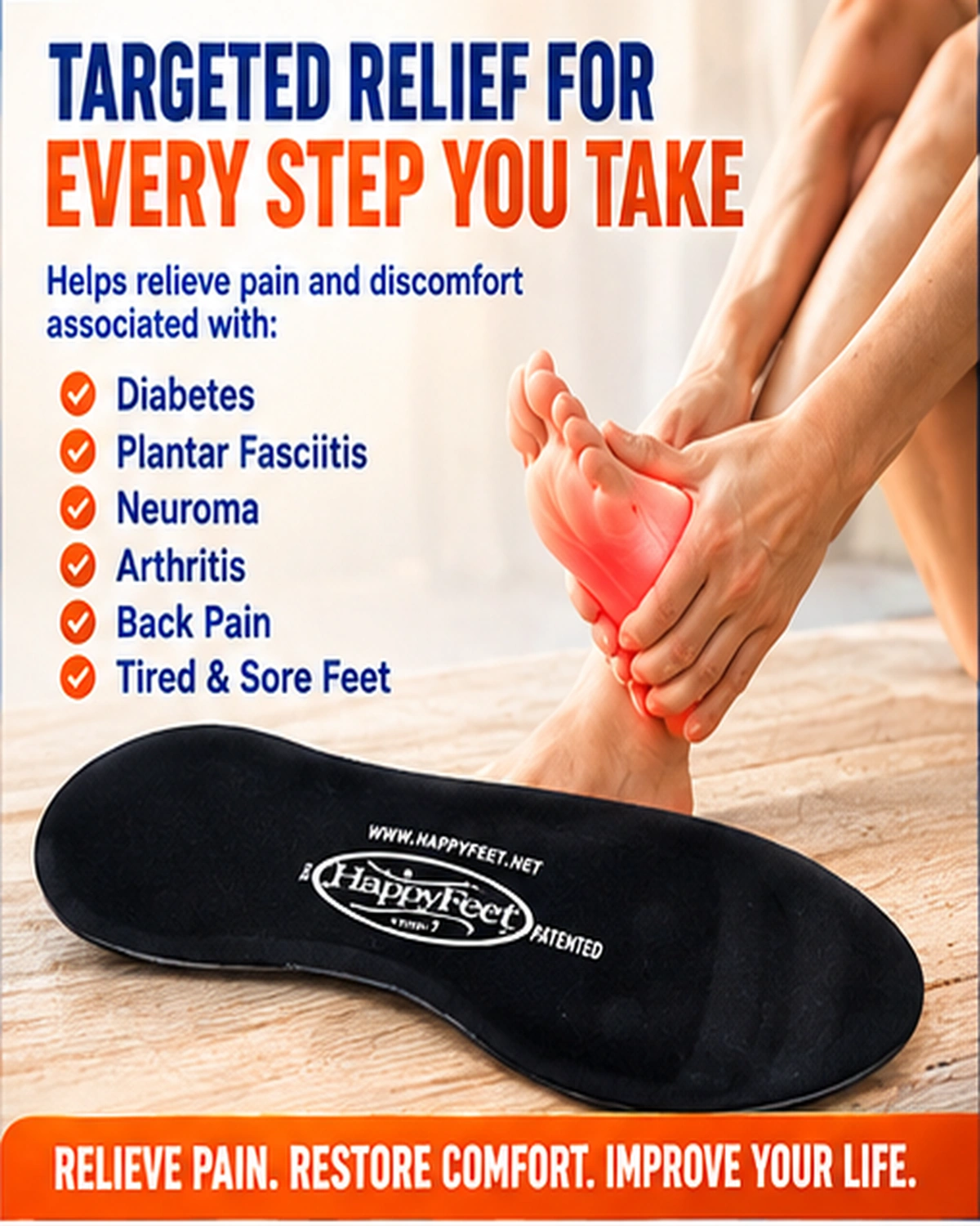 happy feet shoe inserts