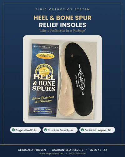 Insoles for Heel Pain and Bone Spurs