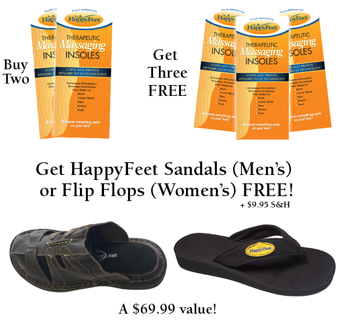 Buy2Get3GetHappyFlopsOrSandals